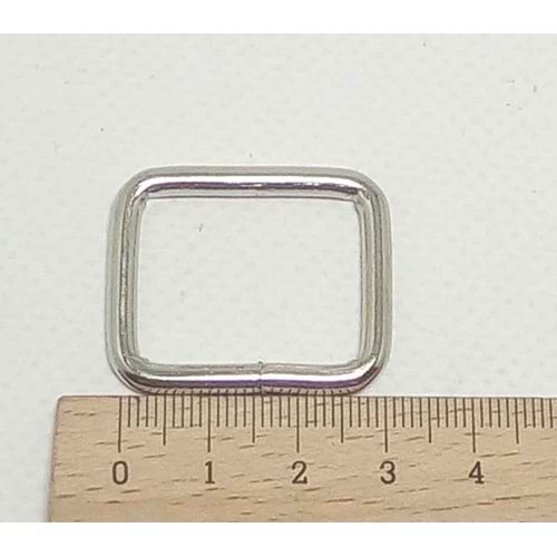 Çanta Aksesuar Gümüş Renk 2X3 Cm Dikdörtgen Halka