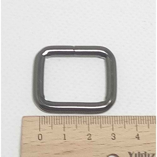 Çanta Aksesuar Füme Renk 2X3 Cm Dikdörtgen Halka