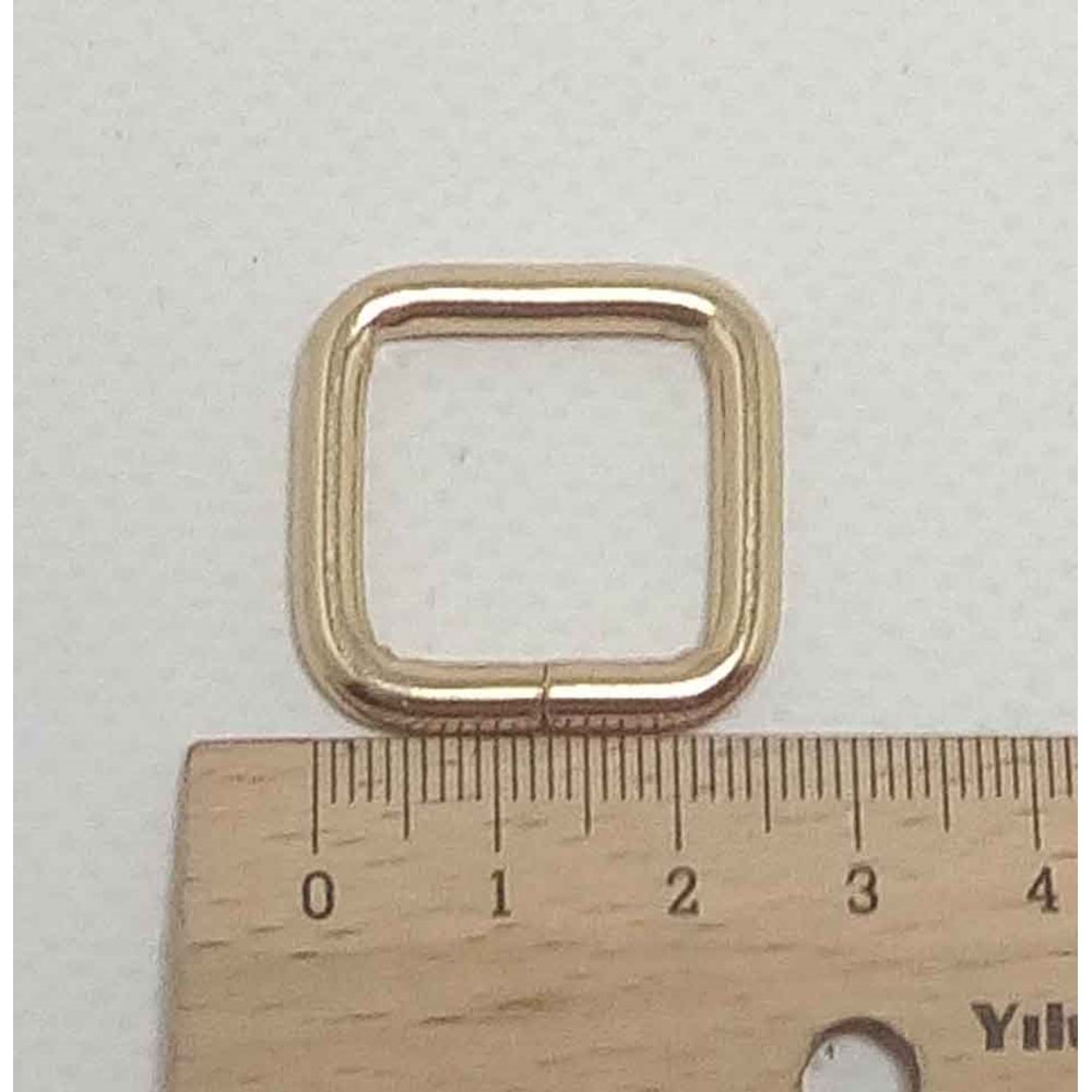 Çanta Aksesuar Light Gold 2 Cm Kare Halka