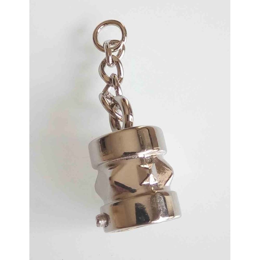 Çanta Aksesuar Gümüş Renk Püskül Aparatı