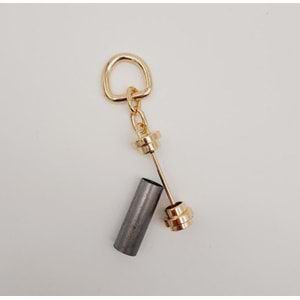 Çanta Aksesuar Light Gold, Rulo Kulpluk