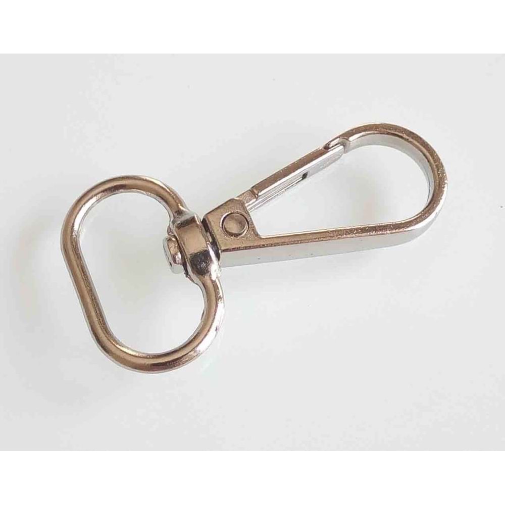 Çanta Aksesuar Gümüş Kanca 2Lik 1 Adet