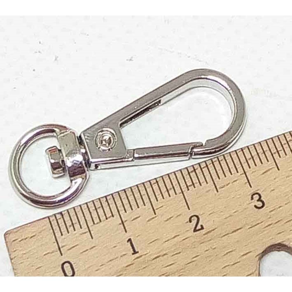 Çanta Aksesuar Gümüş Renk Kanca