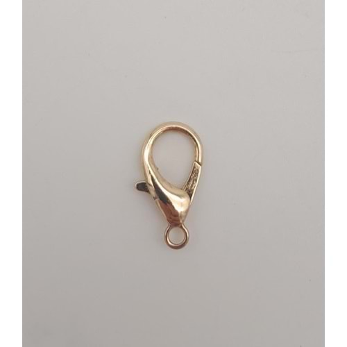 Çanta Aksesuar 2.3 Cm Light Gold Zincir Uç Kancası 1 Adet