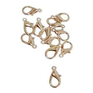 Çanta Aksesuar 2.3 Cm Light Gold Zincir Uç Kancası 1 Adet