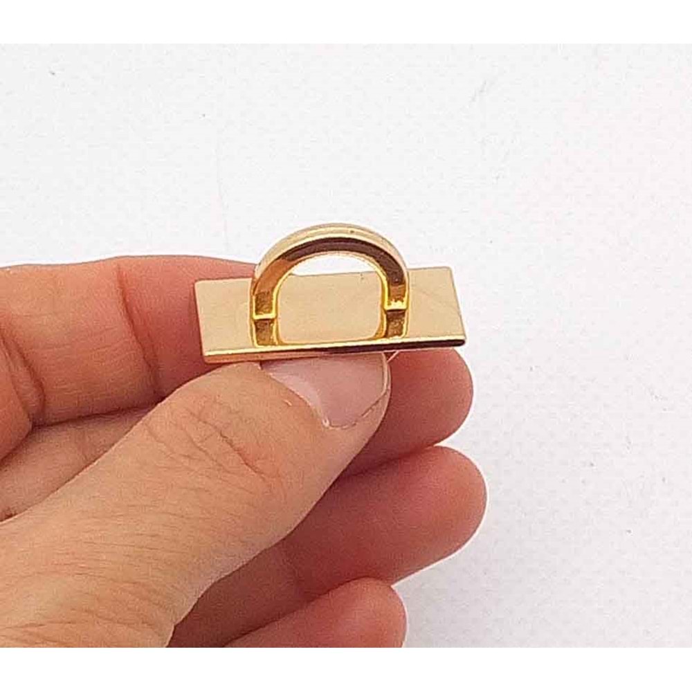 Çanta Aksesuar Light Gold 3X1.2 Cm Köprü Aparatı