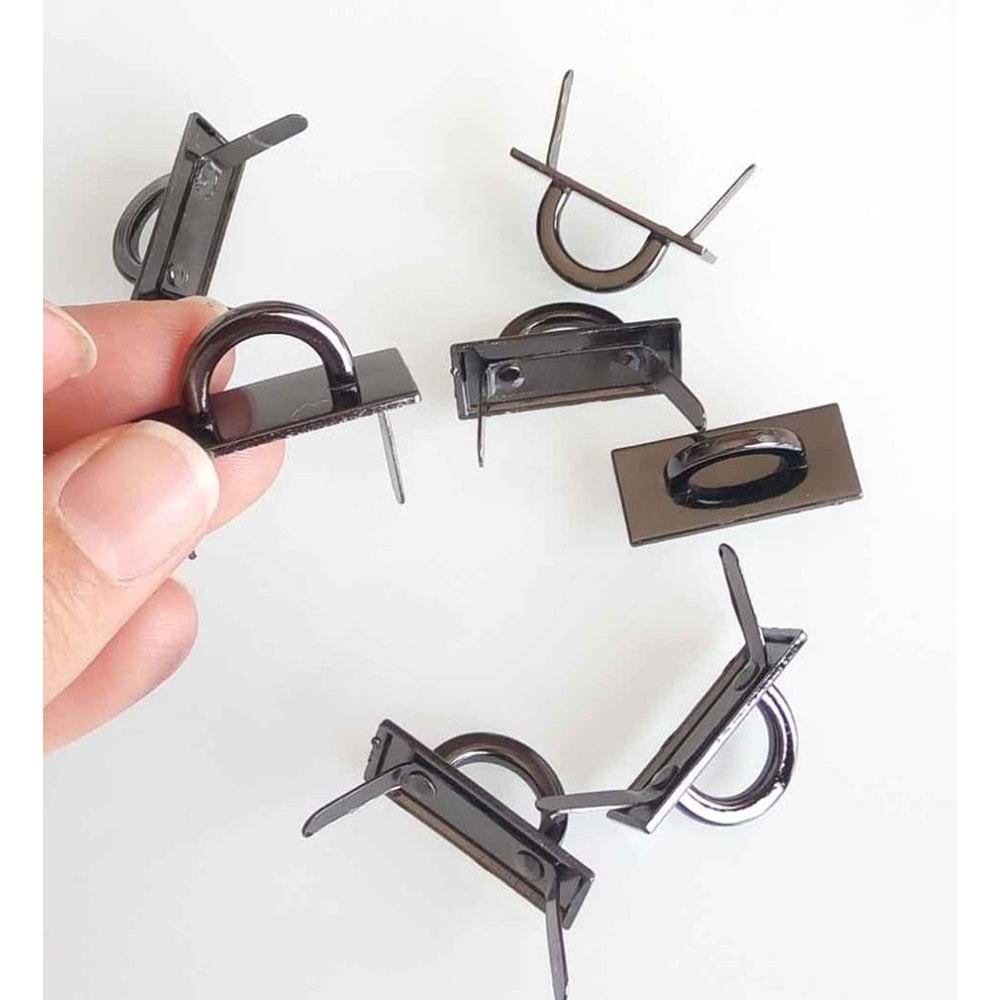 Çanta Aksesuar 1 Adet Füme Renk 3X1.2 Cm Köprü Aparatı