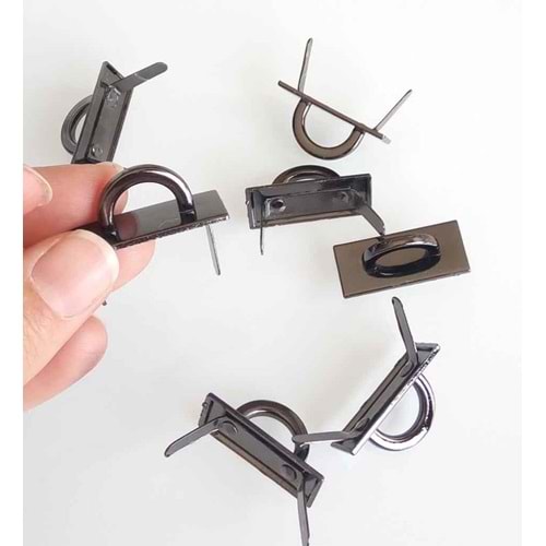 Çanta Aksesuar 1 Adet Füme Renk 3X1.2 Cm Köprü Aparatı