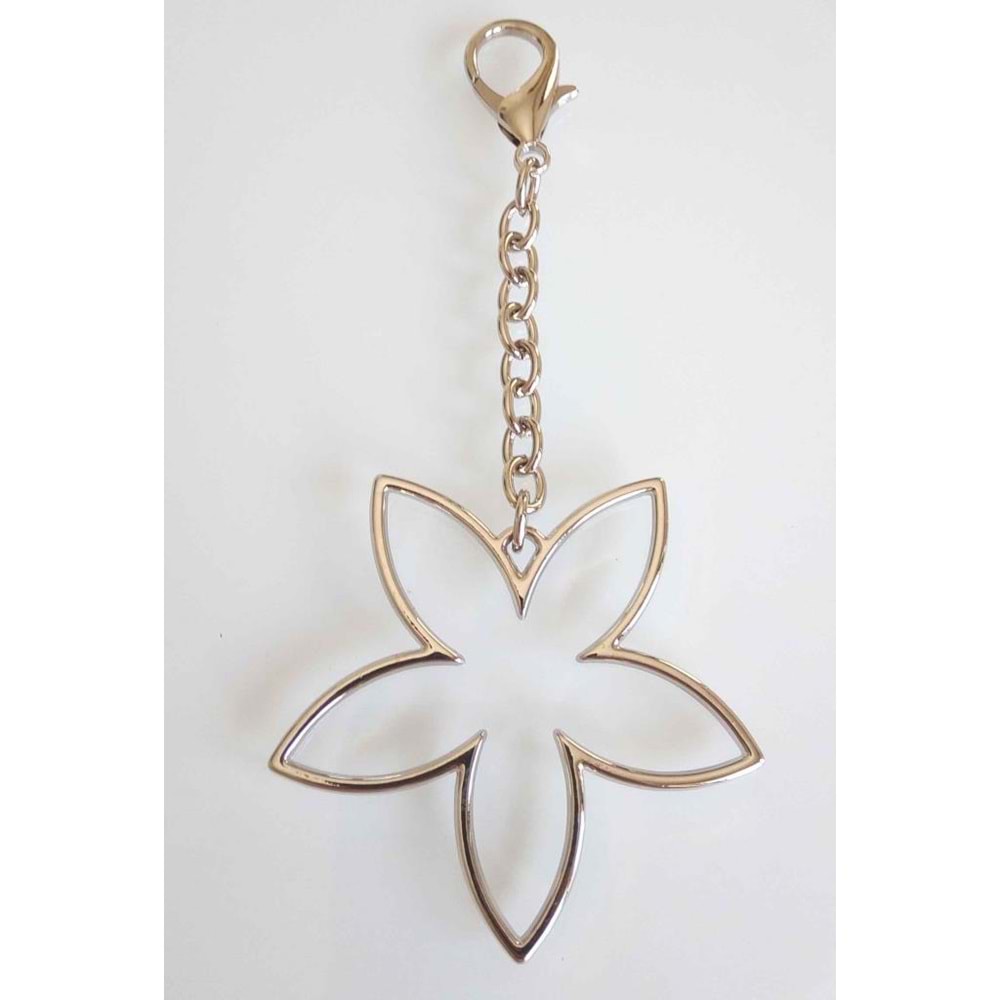 Çanta Aksesuar Gümüş Yıldız Süs