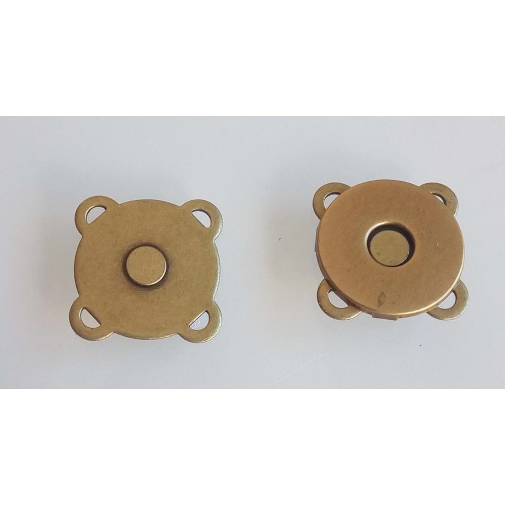 Çanta Aksesuar Antik Dikilebilir Mıknatıslı Çıtçıt