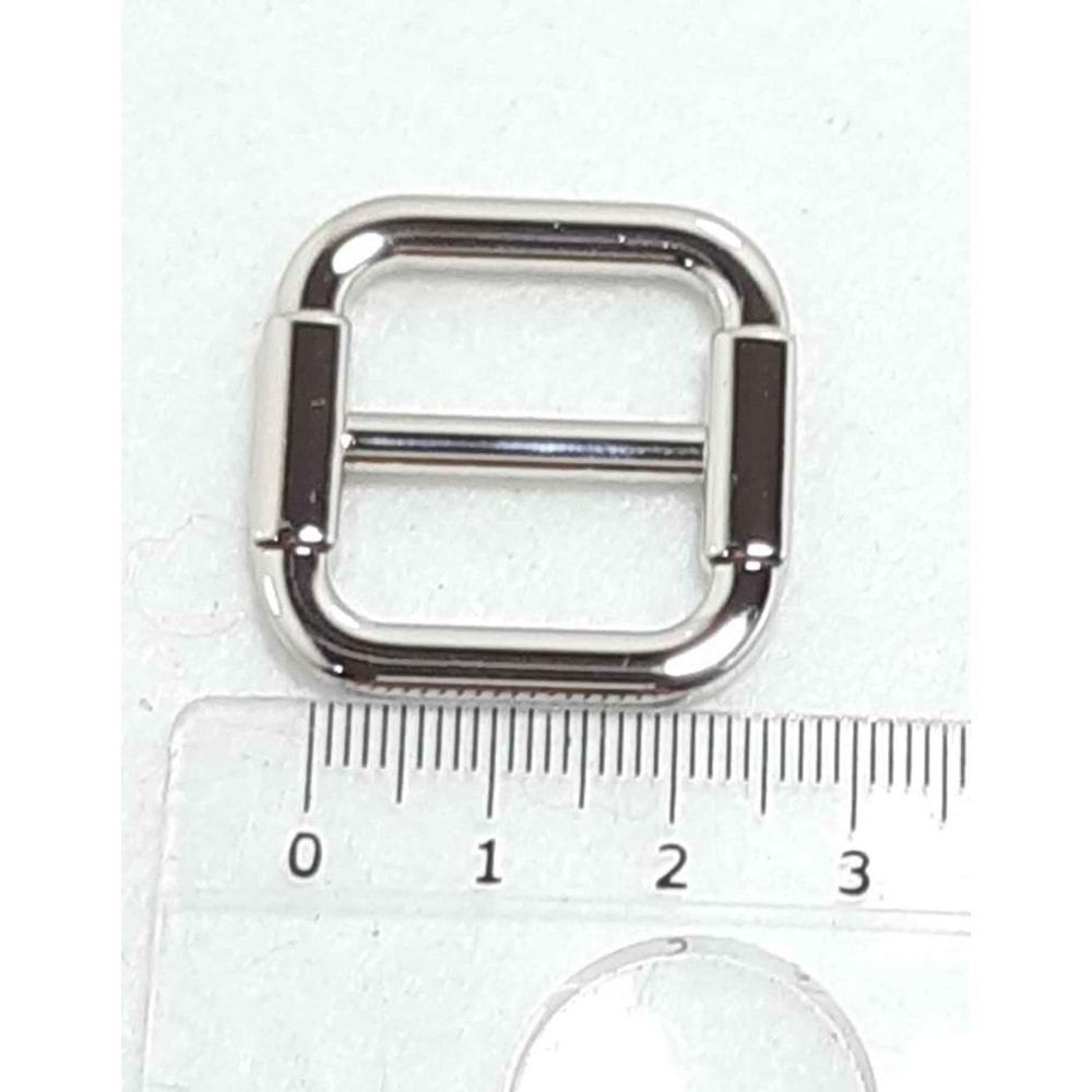 Çanta Aksesuar Gümüş Renk 2X2 Cm Ayarlama Aparatı .