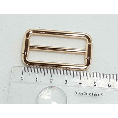Çanta Aksesuar Light Gold 4X2 Cm Ayarlama Aparatı .