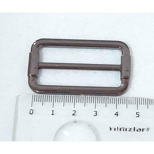 Çanta Aksesuar Füme Renk 4X2 Cm Ayarlama Aparatı .