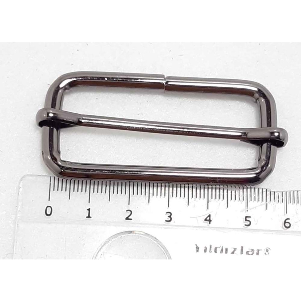 Çanta Aksesuar Füme Renk 5X2 Cm Ayarlama Aparatı .