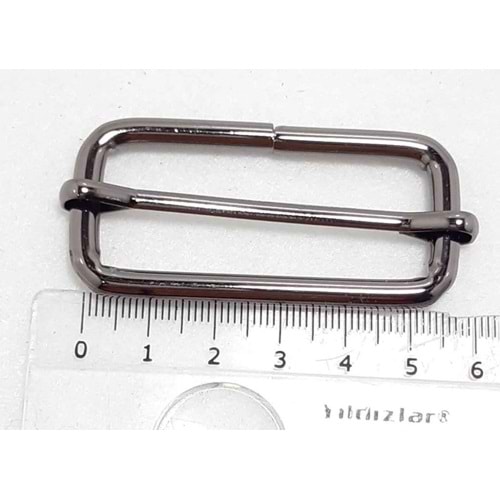 Çanta Aksesuar Füme Renk 5X2 Cm Ayarlama Aparatı .