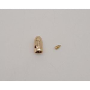 Çanta Aksesuar Light Gold Renk Büzgü Ucu 1 Adet