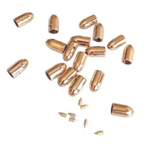 Çanta Aksesuar Light Gold Renk Büzgü Ucu 1 Adet