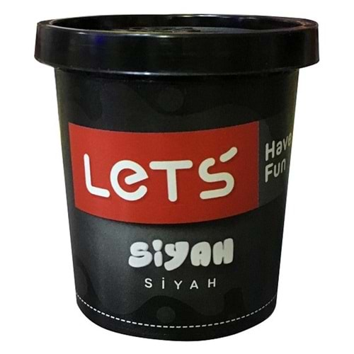 Lets Oyun Hamuru Tek Renk 150 GR Gri L8340-13