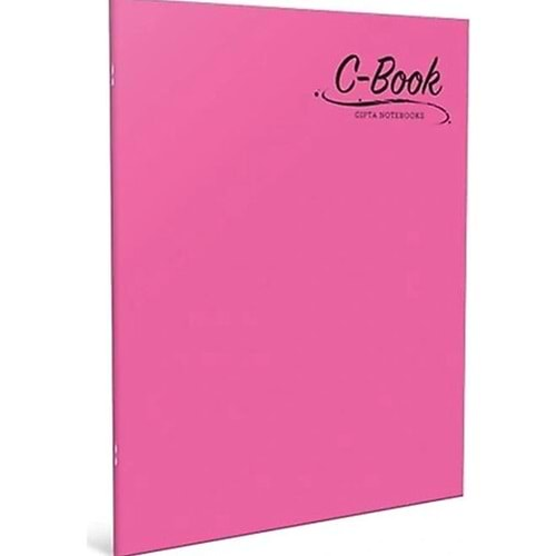 Gıpta Dikişli Plastik Kapak Defter C Book A4 60 Yp.Kare 6901