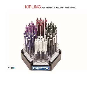 Gıpta Versatil Kalem Kıplıng 0.7 mm Renkli K1840 (1 Adet)