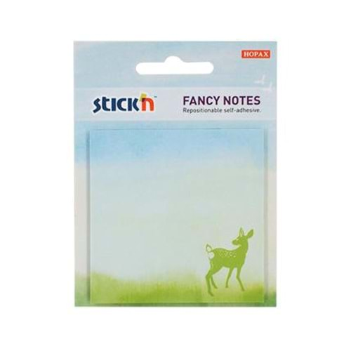 Hopax Stıckn Yapışkanlı Not Kağıdı Fancy 1.Seri 30 YP 76x76 21727