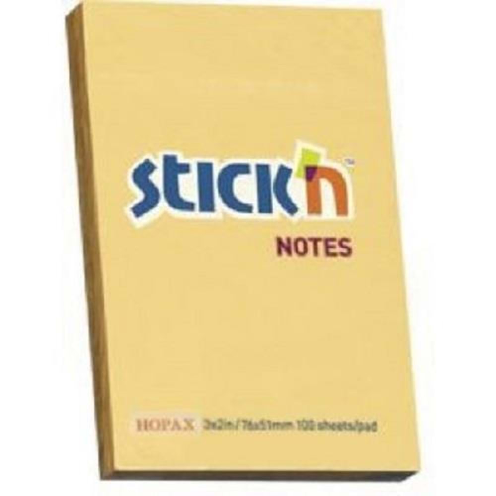 Hopax Stıckn Yapışkanlı Not Kağıdı 76x51 Pastel Kavun İçi 100 YP HE21390 (1 Adet)