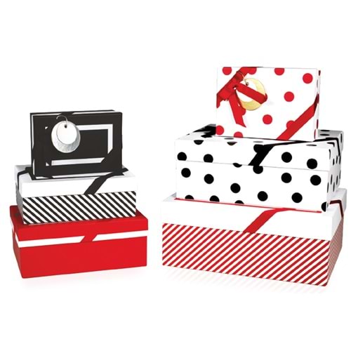 Gıpta Kutu Seti Prime Dikdörtgen 6 Lı