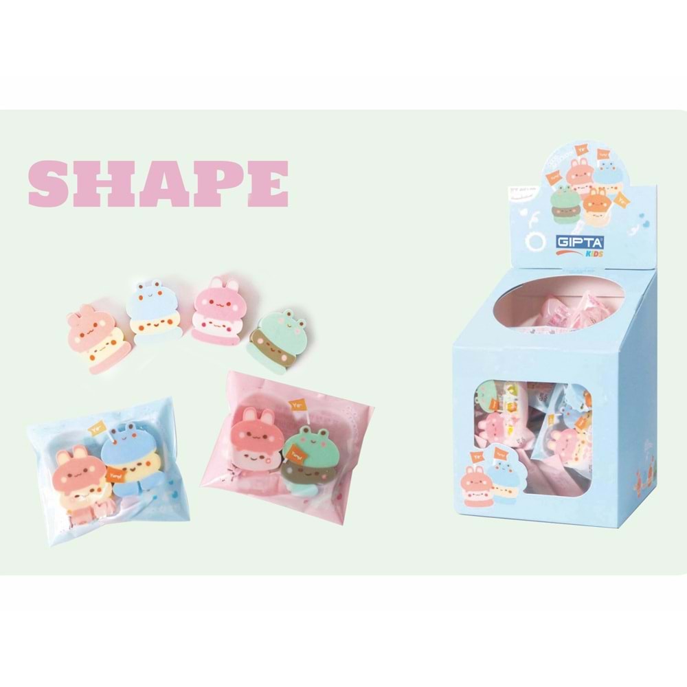 Gıpta Silgi Shape 2 Li Pkt 36 Lı K235800