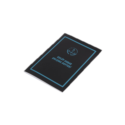 Gülpaş Öğrenci Kulup Karar Ve Çalışma Defteri Plastik Kapak 406 (1 Adet)