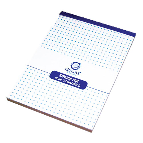 Gülpaş Sipariş Fişi Otocopyli 2-50 14x20 107 (1 Adet)