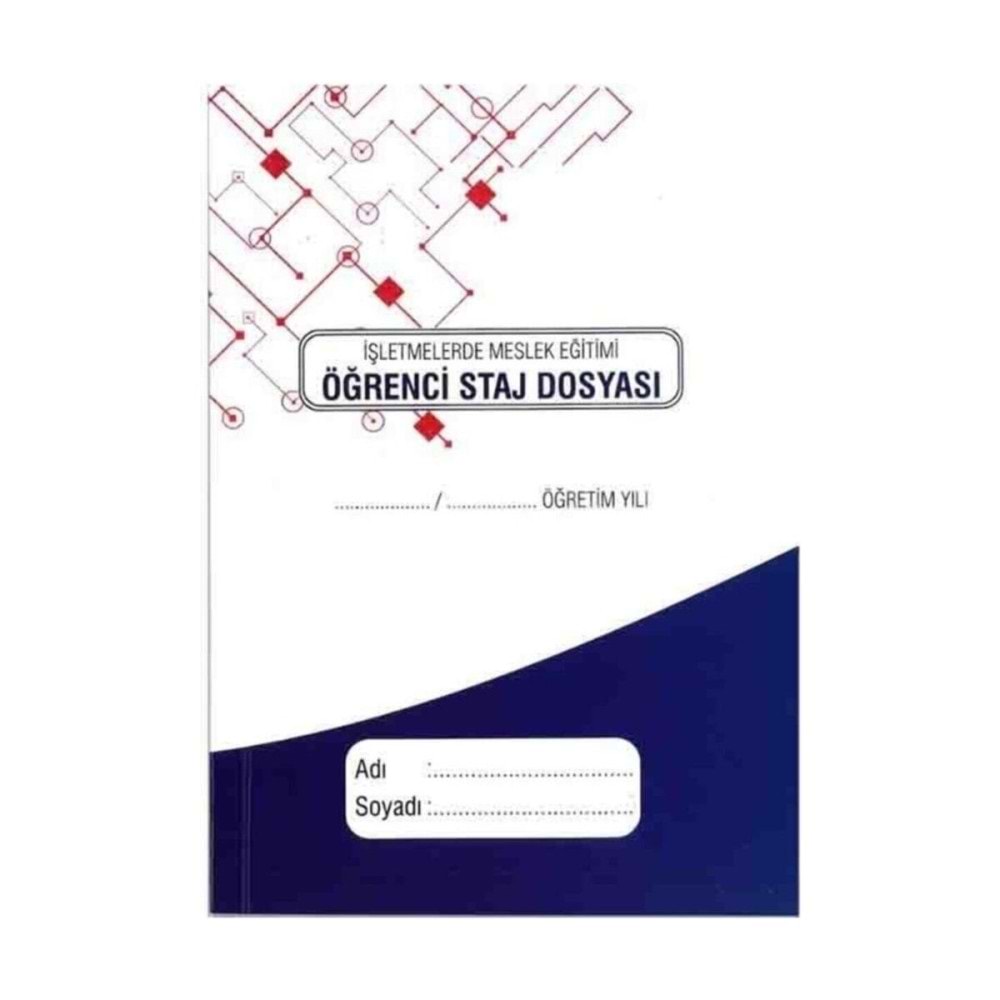 Gülpaş Öğrenci Staj Dosyası Meslek Liseleri İçin 216