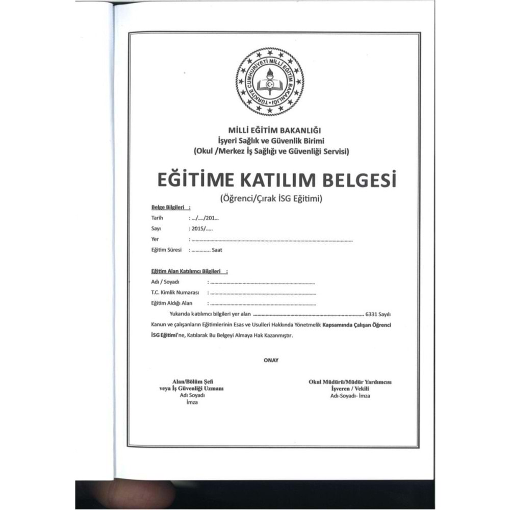 Gülpaş Öğrenci Staj Dosyası Meslek Liseleri İçin 216