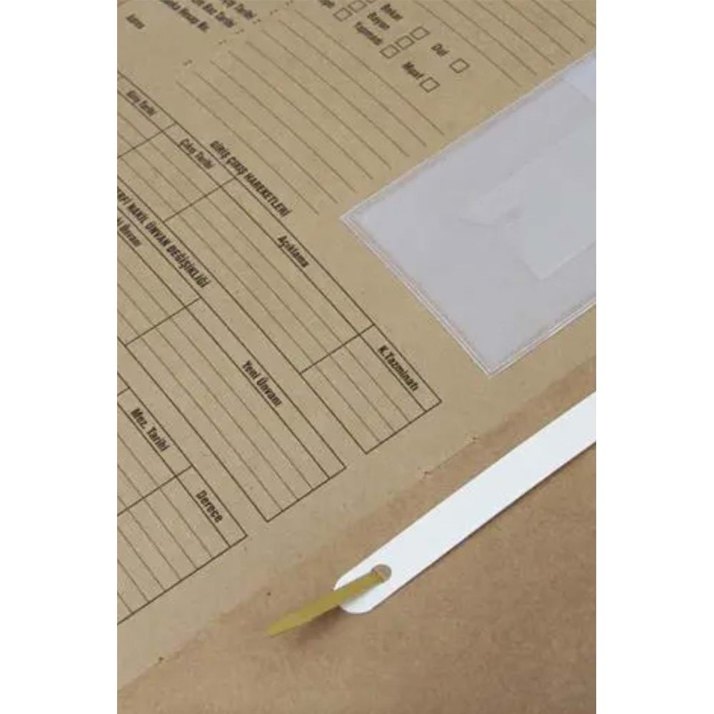 Gülpaş Personel Özlük Dosyası 8 Sep. Ask. D.Çubuk 8 Li 21x30 223