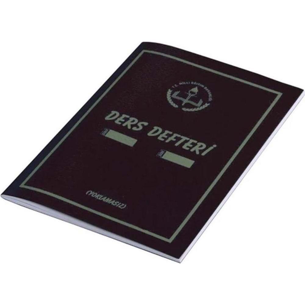 Gülpaş Ders Defteri 12 Ders Yoklamasız Plastik Kapak 540