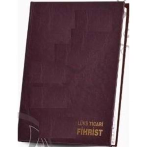 Gülpaş Ticari Fihrist Lüks 20x28 4 Lü 28 Repartuarlı Termo 708