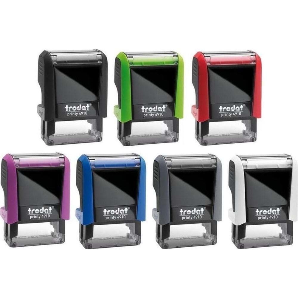 Trodat Standart Kaşe Otomatik 26x09 Otomatik Kasa Siyah Keçe 4910