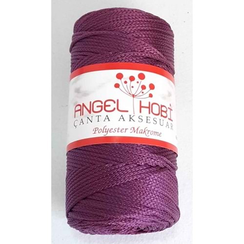 Çanta Aksesuar Mürdüm Renk Polyester Makrome