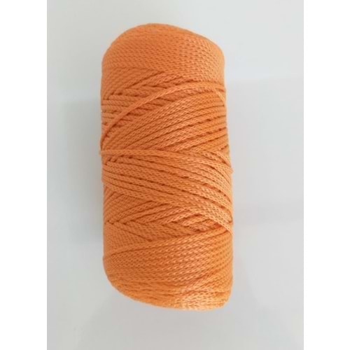 Çanta Aksesuar Angel Turuncu Renk Polyester Makrome No:3