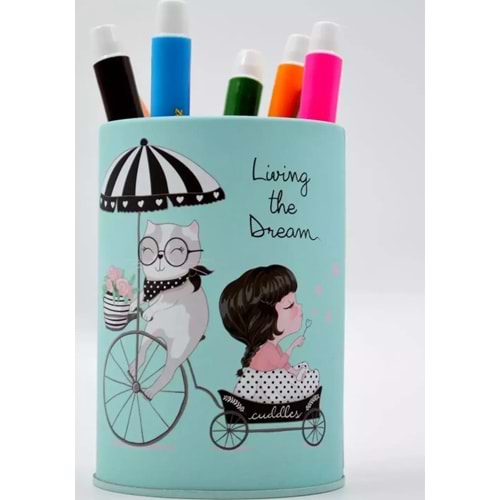 Vagon Kalem ÇanTası Silindir KC689