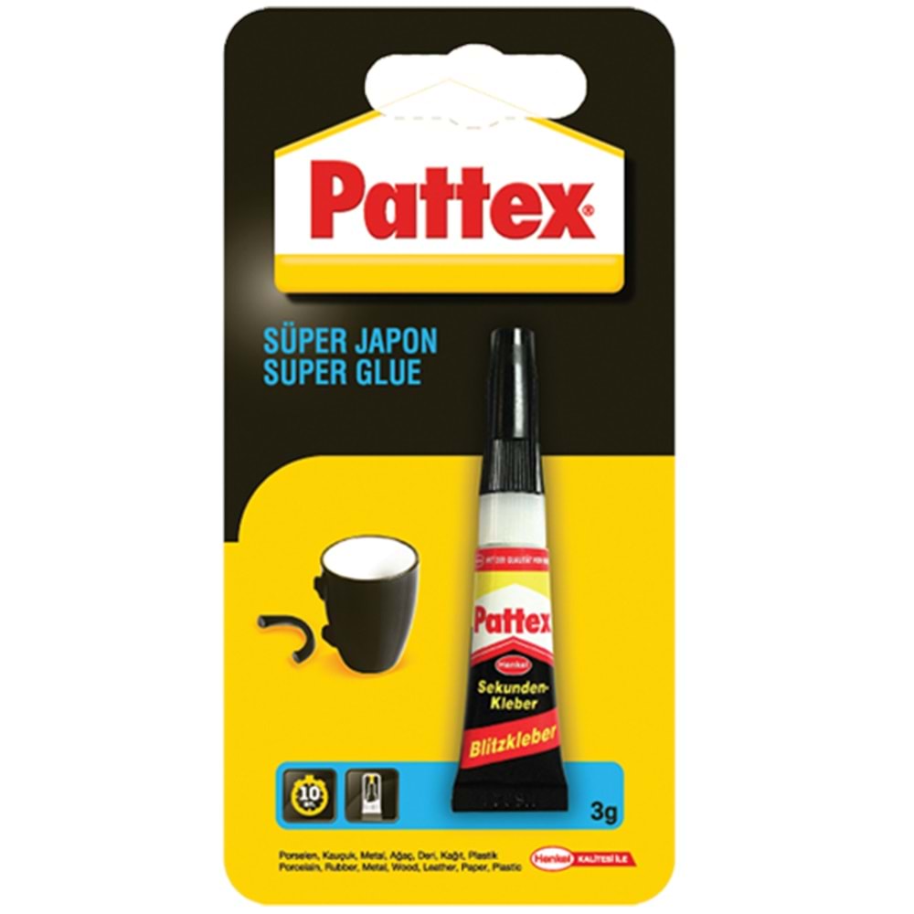 Pattex Japon Yapıştırıcı 3 GR 177767 (1 Adet)