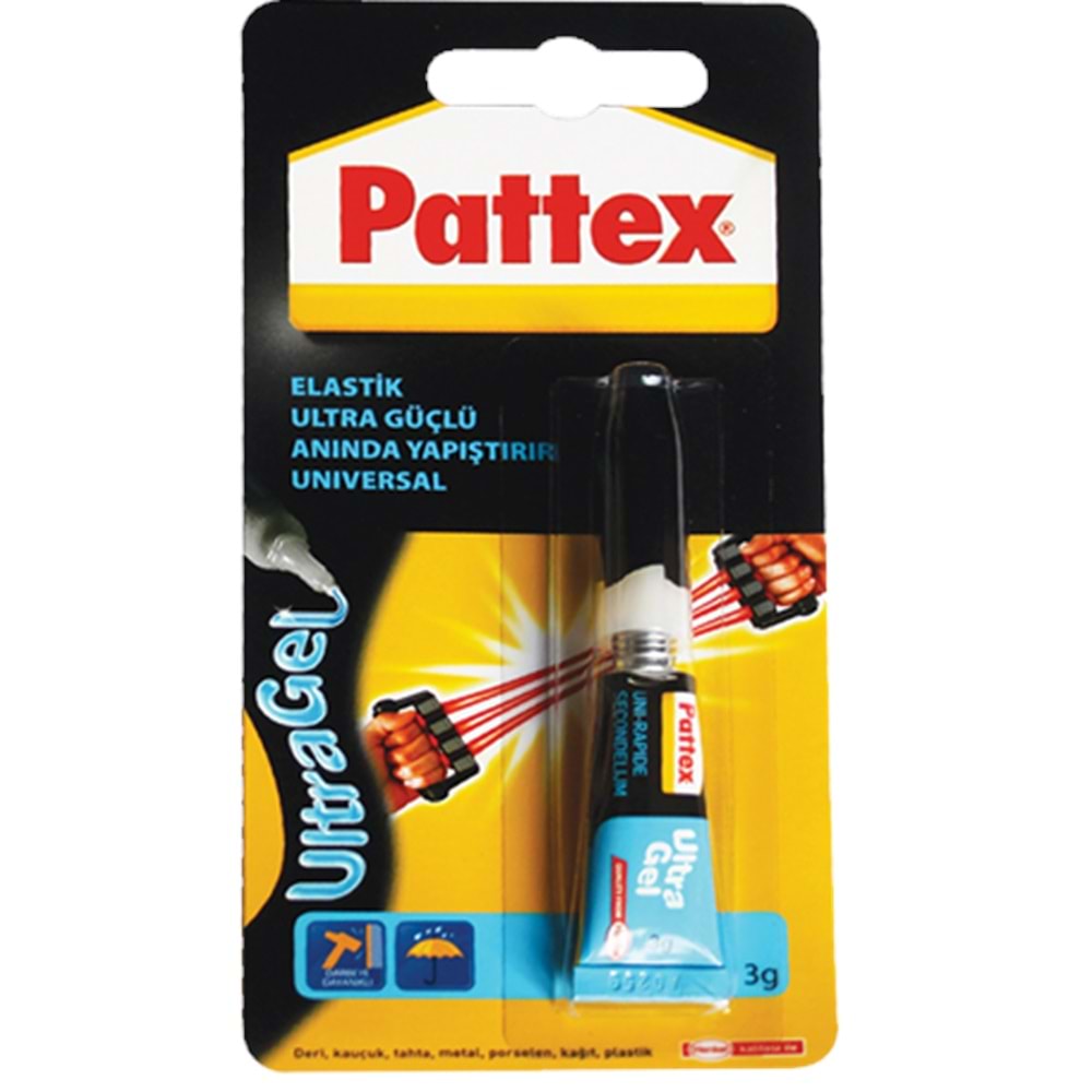 Pattex Japon Yapıştırıcı Gel Blisterli 3 GR 1505805 (1 Adet)