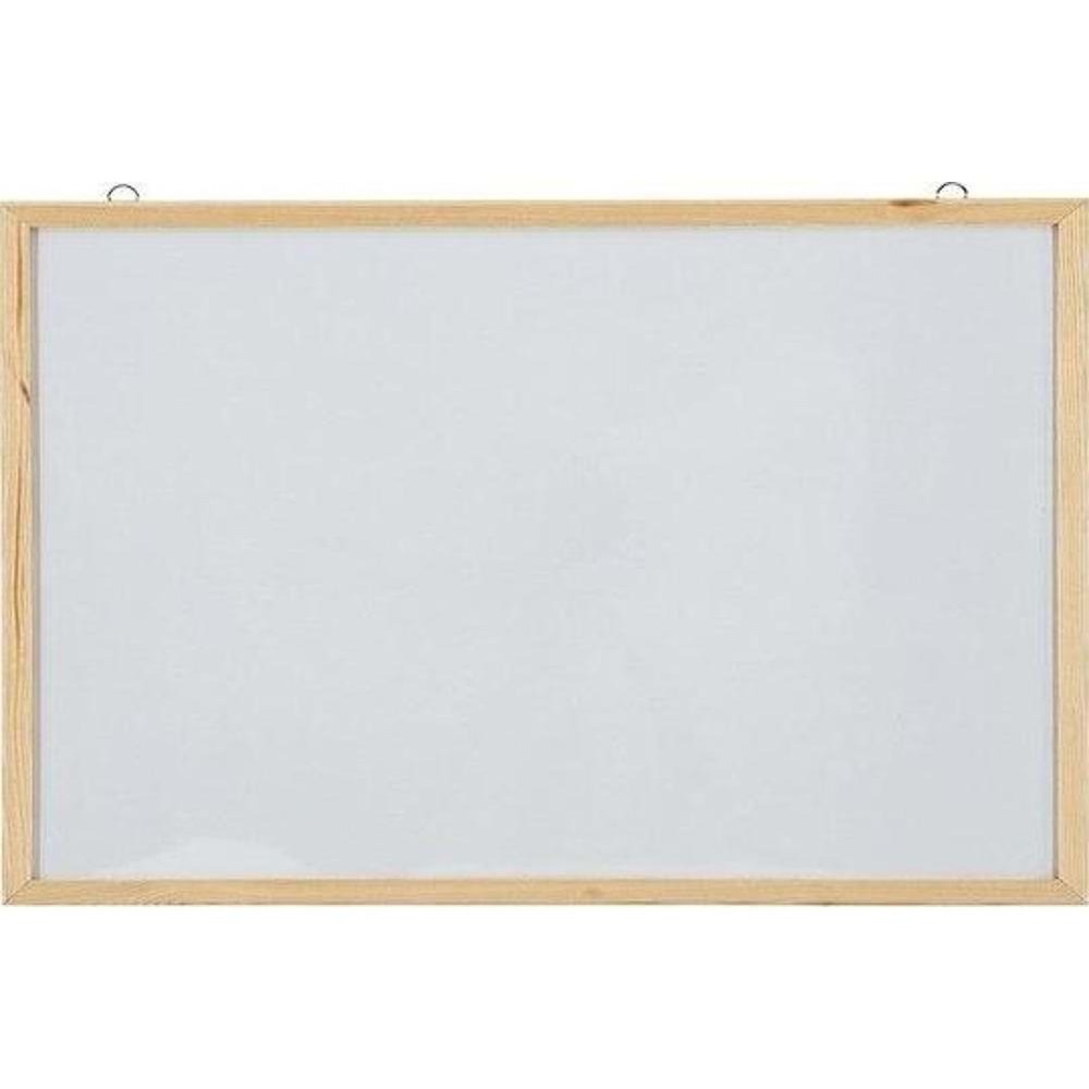 İnter Yazı Tahtası Duvara Monte Ahşap Çerçeve Laminant 60x90