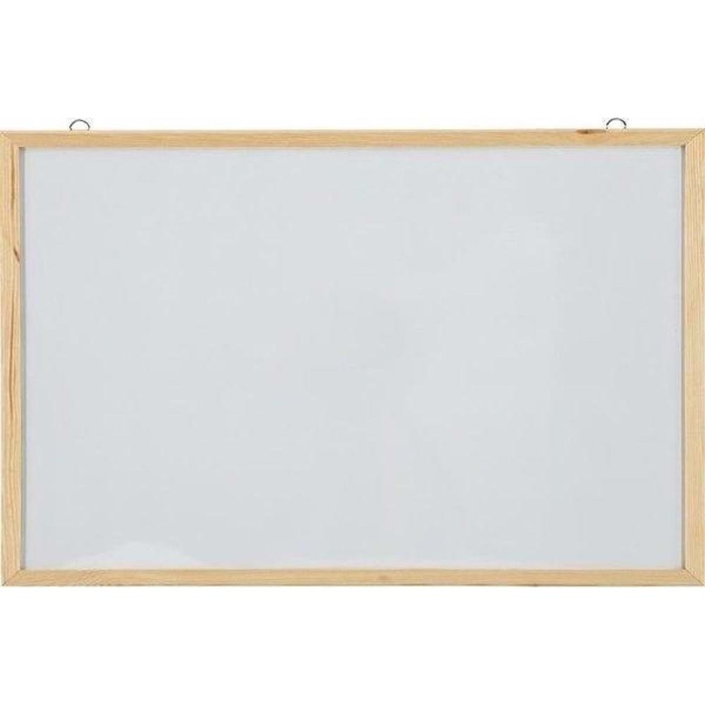 İnter Ahşap Çerçeve Laminant Duvara Monte Yazı Tahtası 90x120