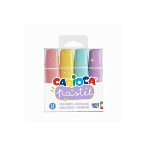 Carioca Fosforlu Kalem Pastel 4 LÜ 43167