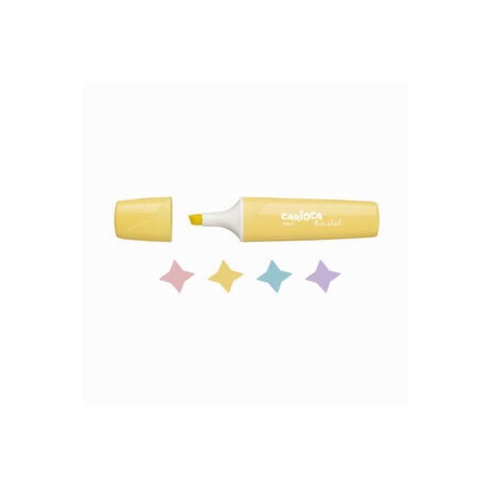 Carioca Fosforlu Kalem Pastel 4 LÜ 43167