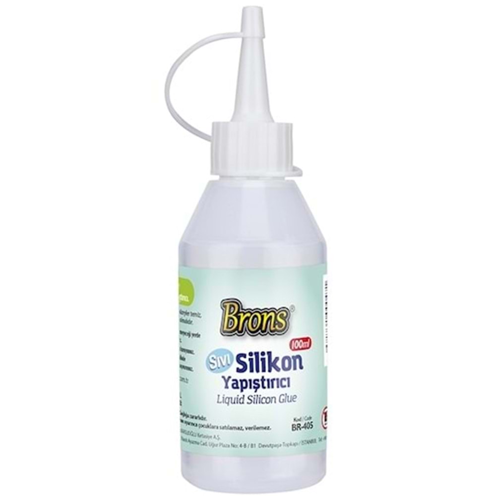 Brons Silikon Sıvı Yapıştırıcı 100 GR BR-405 (1 Adet)