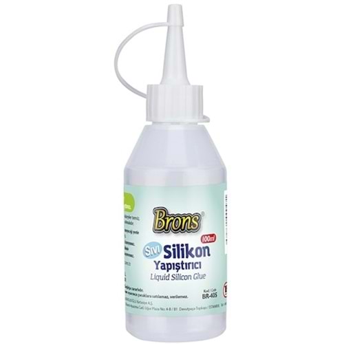 Brons Silikon Sıvı Yapıştırıcı 100 GR BR-405 (1 Adet)