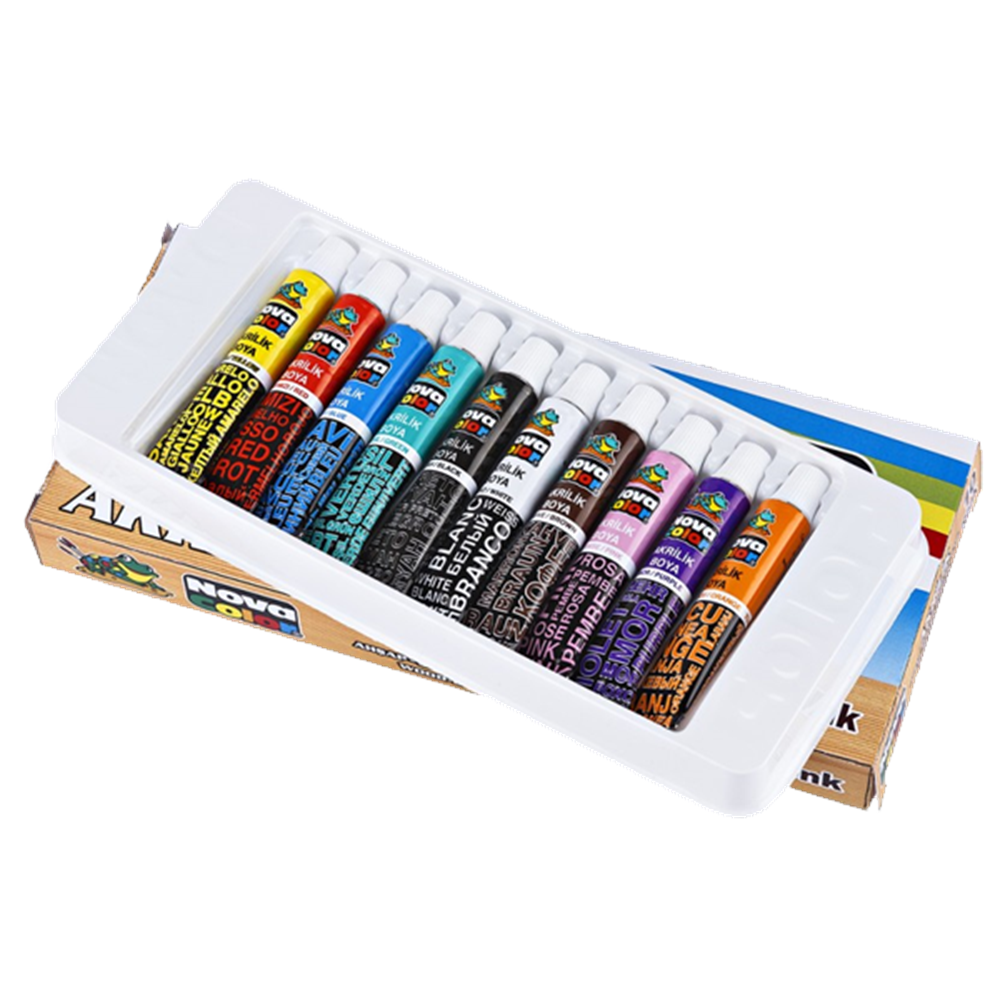 Nova Color Akrilik Boya Tüp 7 ML 10 Renk NC-287