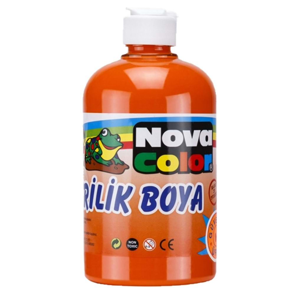 Nova Color Akrilik Boya 500 GR Turuncu NC-388