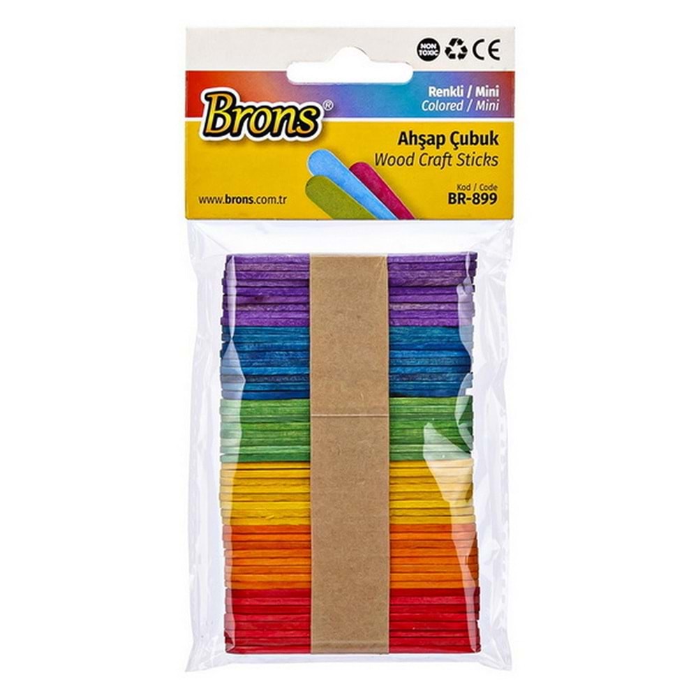 Brons Dil Çubuğu Renkli Mini BR-899